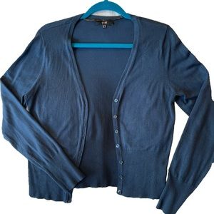 Yest Netherlands Cardigan in Deep Ocean Teal